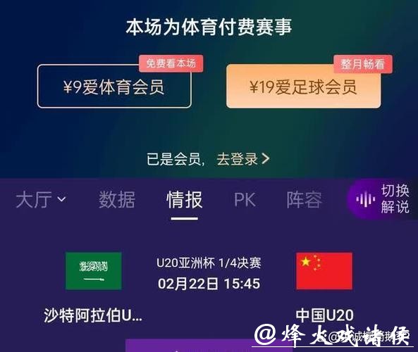 免费观看精彩世界杯比赛直播渠道推荐
